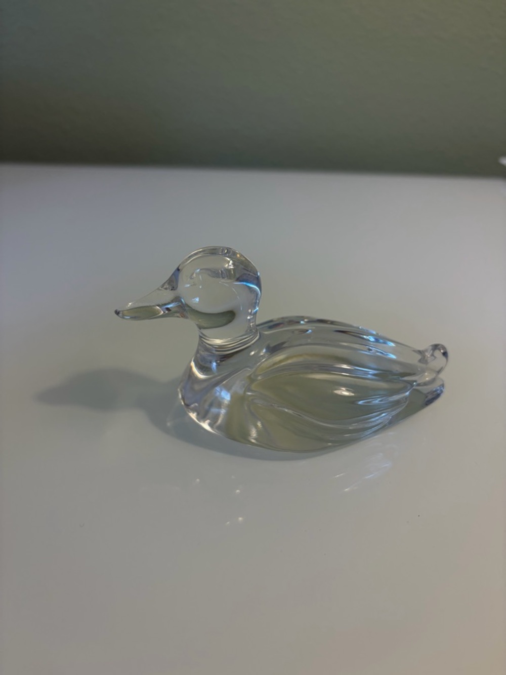 Princess House Pets Crystal Duck